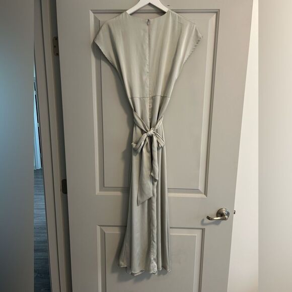 SHEIN Green Wrap Maxi Dress - Picture 7 of 9
